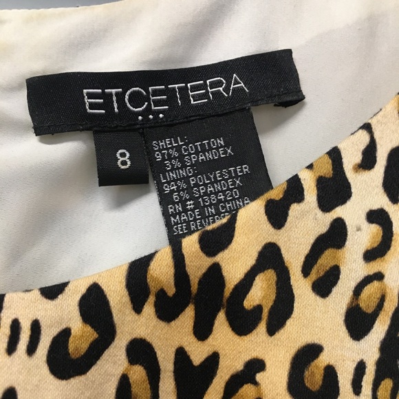 ETCETERA Sheath Dress sz 8 - Picture 5 of 6